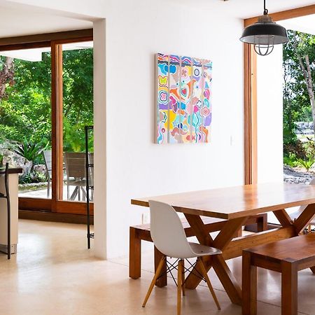 Tulum Country Club Private Villa With Pool 18 People Bagian luar foto