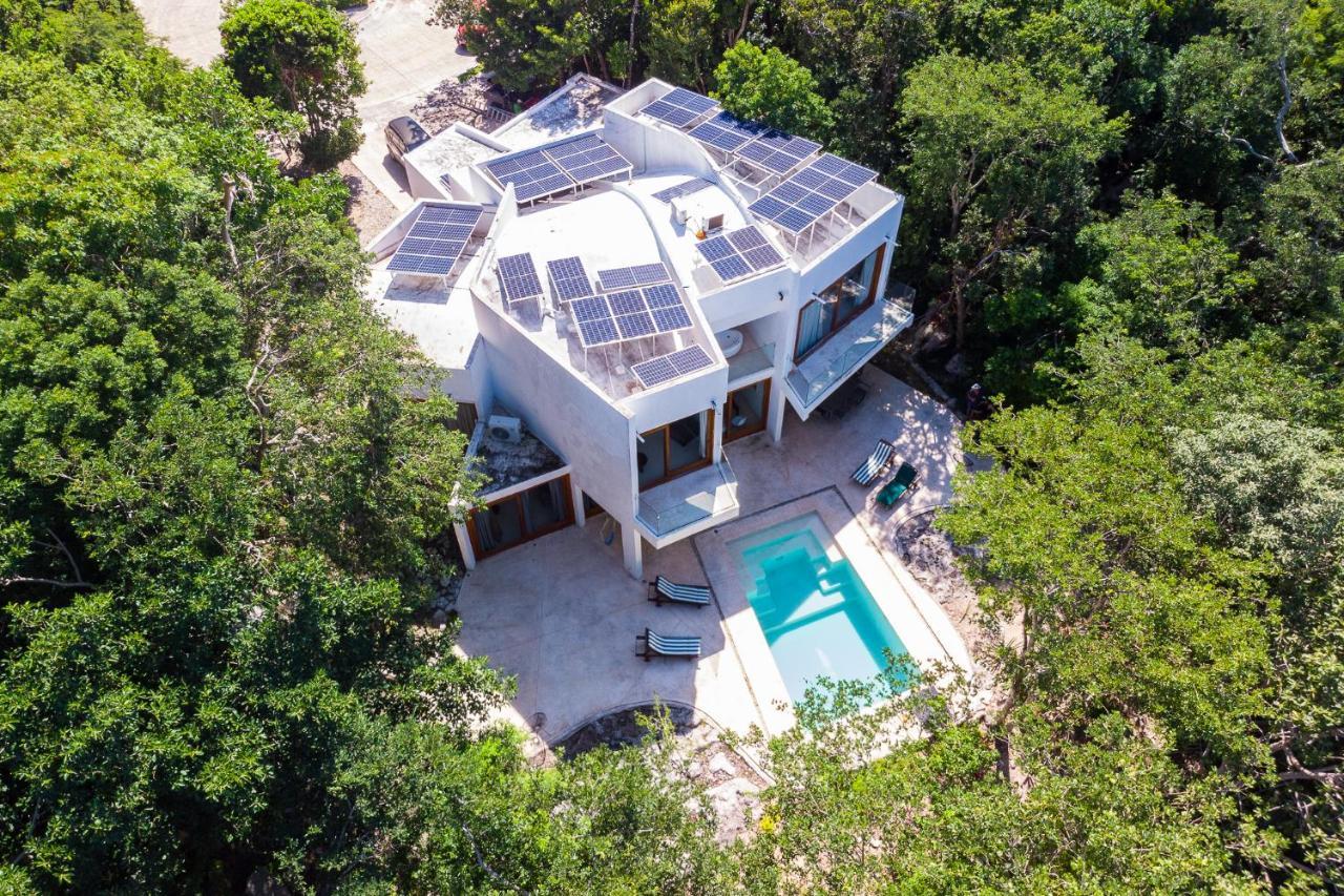 Tulum Country Club Private Villa With Pool 18 People Bagian luar foto