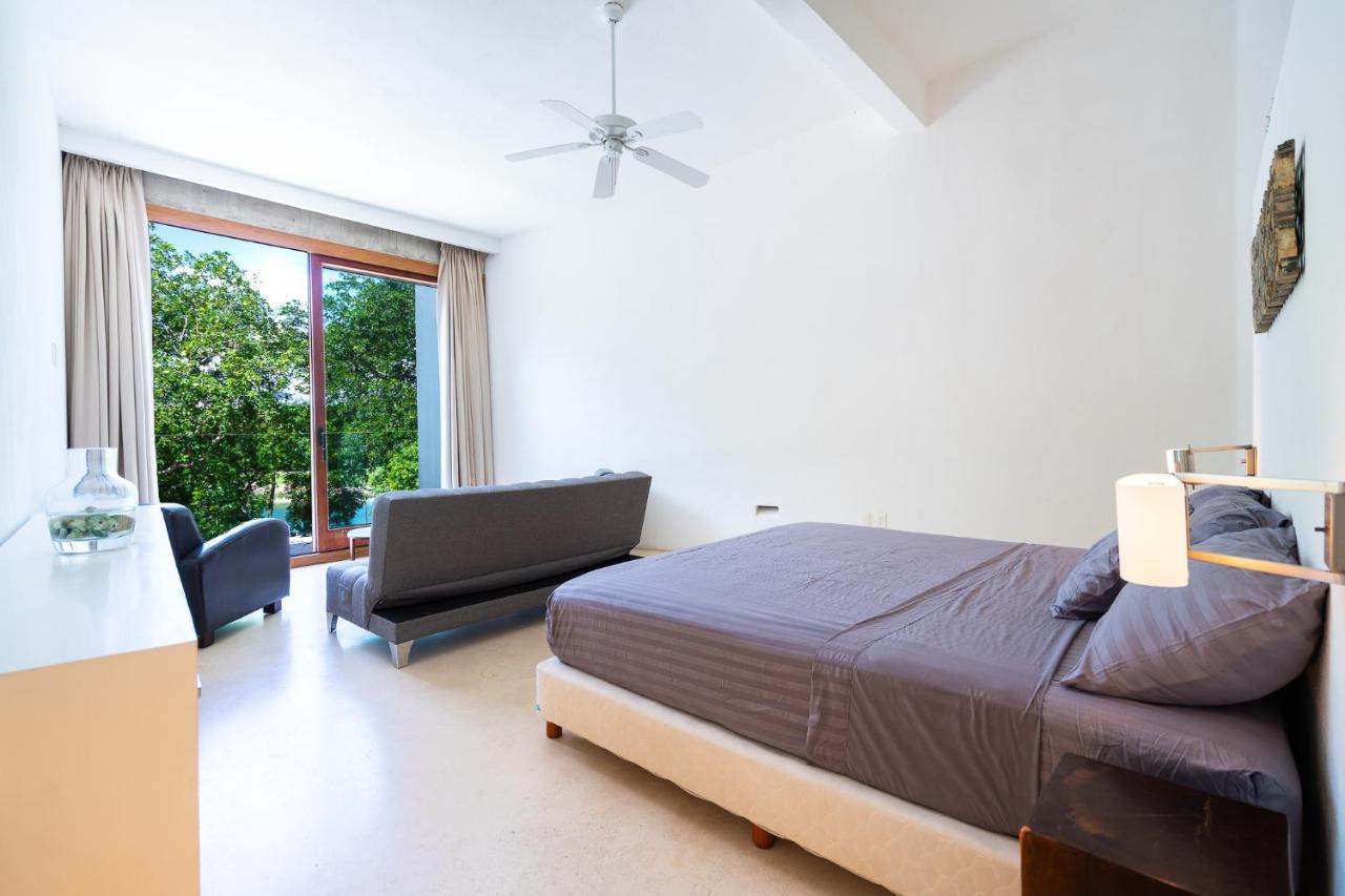 Tulum Country Club Private Villa With Pool 18 People Bagian luar foto