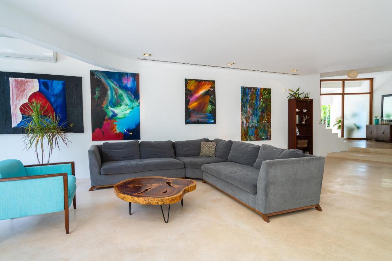 Tulum Country Club Private Villa With Pool 18 People Bagian luar foto