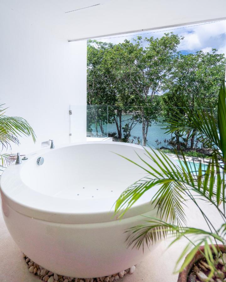 Tulum Country Club Private Villa With Pool 18 People Bagian luar foto