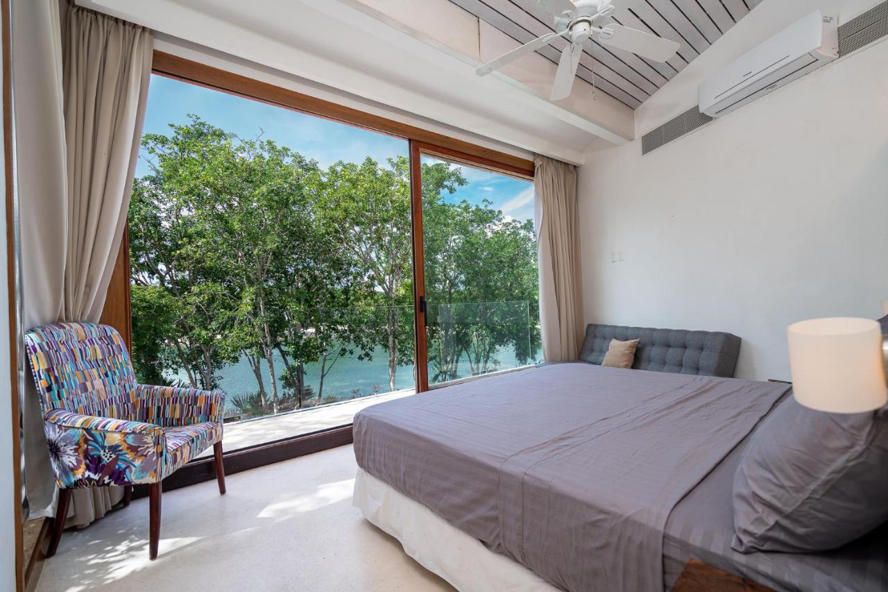 Tulum Country Club Private Villa With Pool 18 People Bagian luar foto