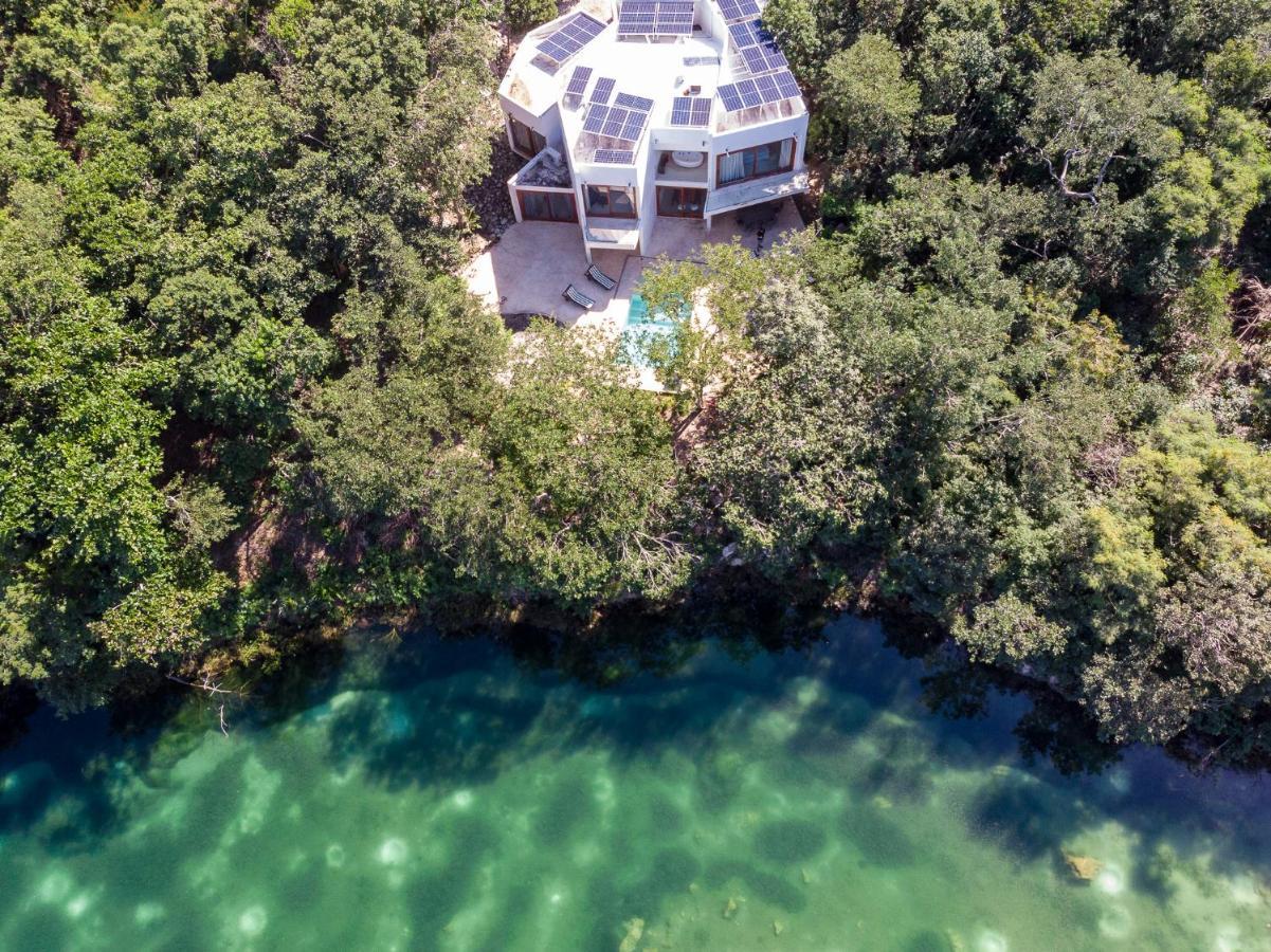 Tulum Country Club Private Villa With Pool 18 People Bagian luar foto