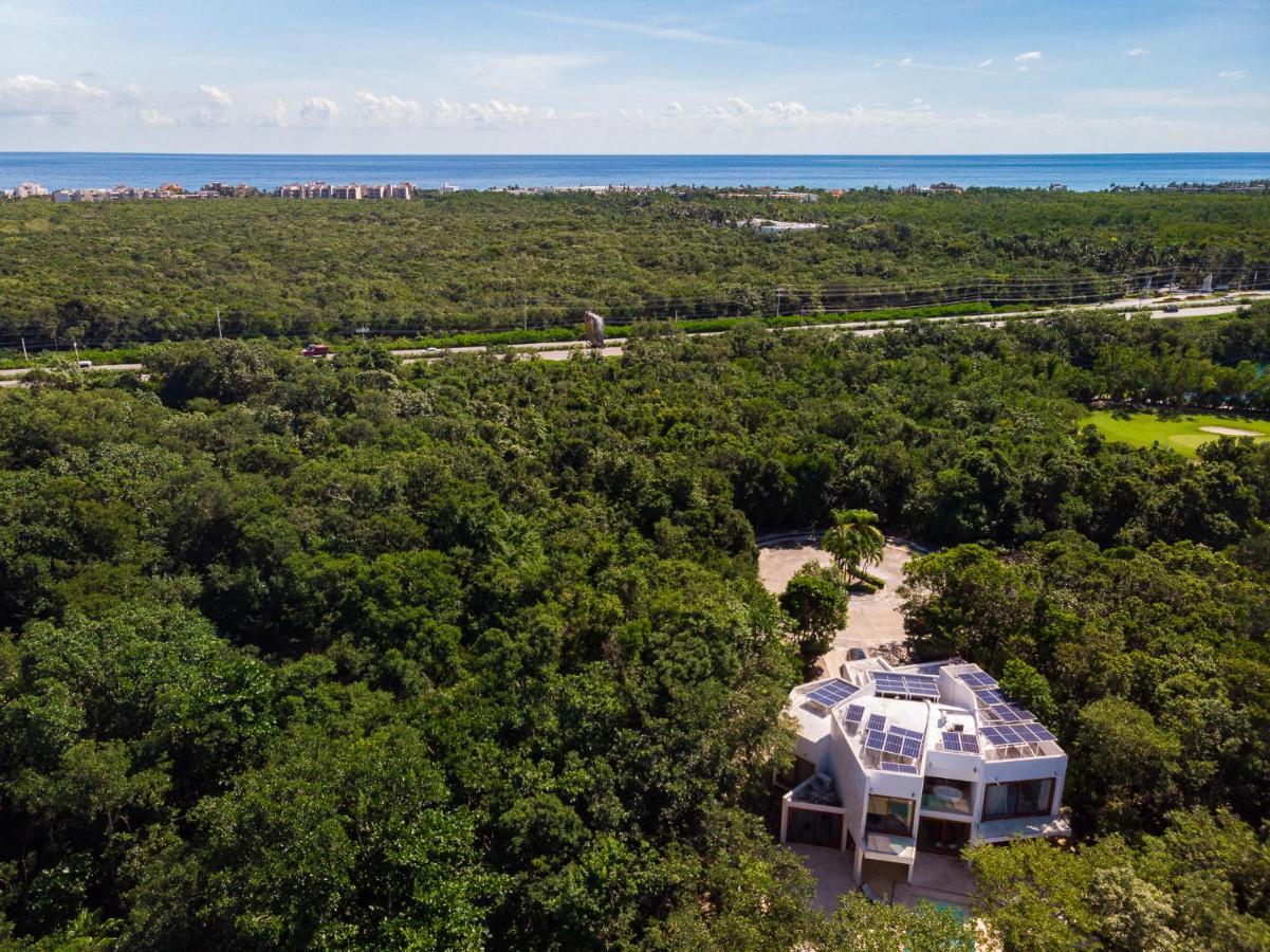 Tulum Country Club Private Villa With Pool 18 People Bagian luar foto